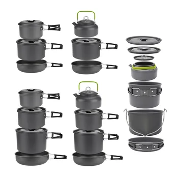 Camping Cookware with Bag 1