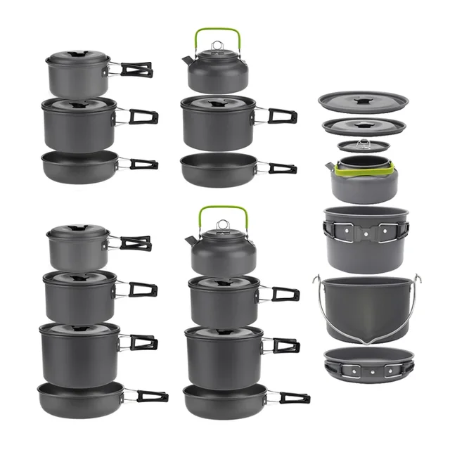 Portable Lightweight Camping Cookware Set 1