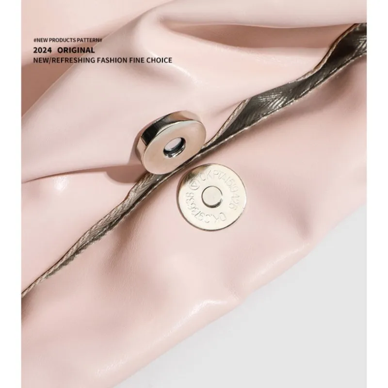 JIAERDI Sweet Cute Pink Square Bag Handbag Women Beading Chain Y2k Handbag Ladies Hot Girls Shoulder Crossbody Bags Aesthetic