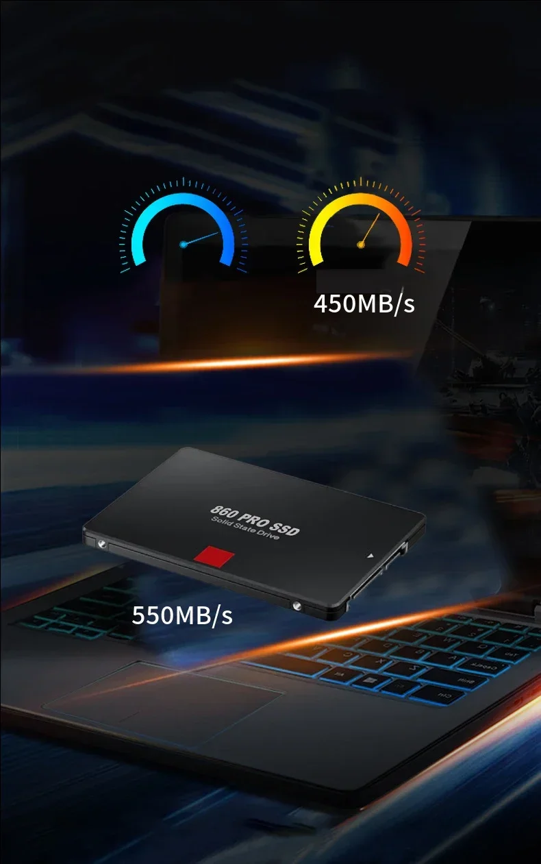 Ʈ ũ ǻ ũž  860Pro, SATAIII V-NAND, 2 Ʈ MLC  ָ Ʈ ̺, ϵ ũ SSD, 2.5 ġ, 4T, 2TB