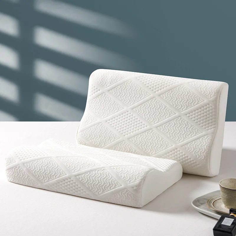 

Slepping Pillows 30x50cm Protect The Neck Slow Rebound Soft Memory Pillow Help Sleep Ergonomic Pillow for Bedroom Bedding