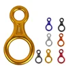 35KN Rigging Plate Figure 8 Shape Descender Rock Climbing Rappelling Belay Device Caving Rescue Canyoning 1
