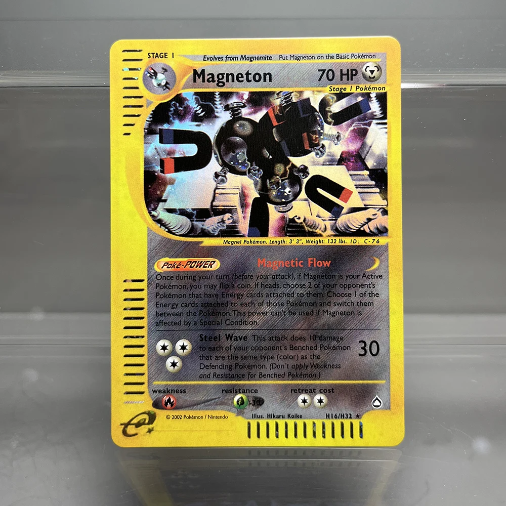 TCG-Ersatzkarten, Folienkarteikarten, PKM Gyarados Alakazam Houndoom Skyridge SK, klassisches Spiel, Sammeln Sie Zopdos-Sammelkarten – Detail 20