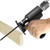 Portable Reciprocating Saw Adapter Electric Drill Modified Electric JigSaw Power Tool Wood Cutter Machine Attachment with Blades 1
