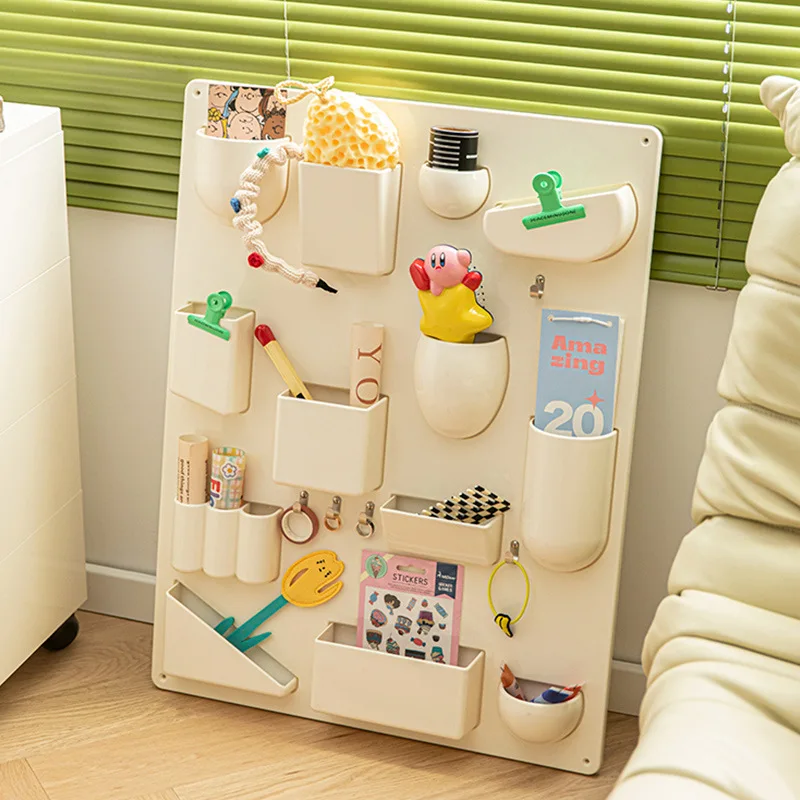 Torage Rack for Wall Holder 27x20inch Offices Kitchens Organizer Workshops Bathrooms Children's Rooms Uten Silo Hooks