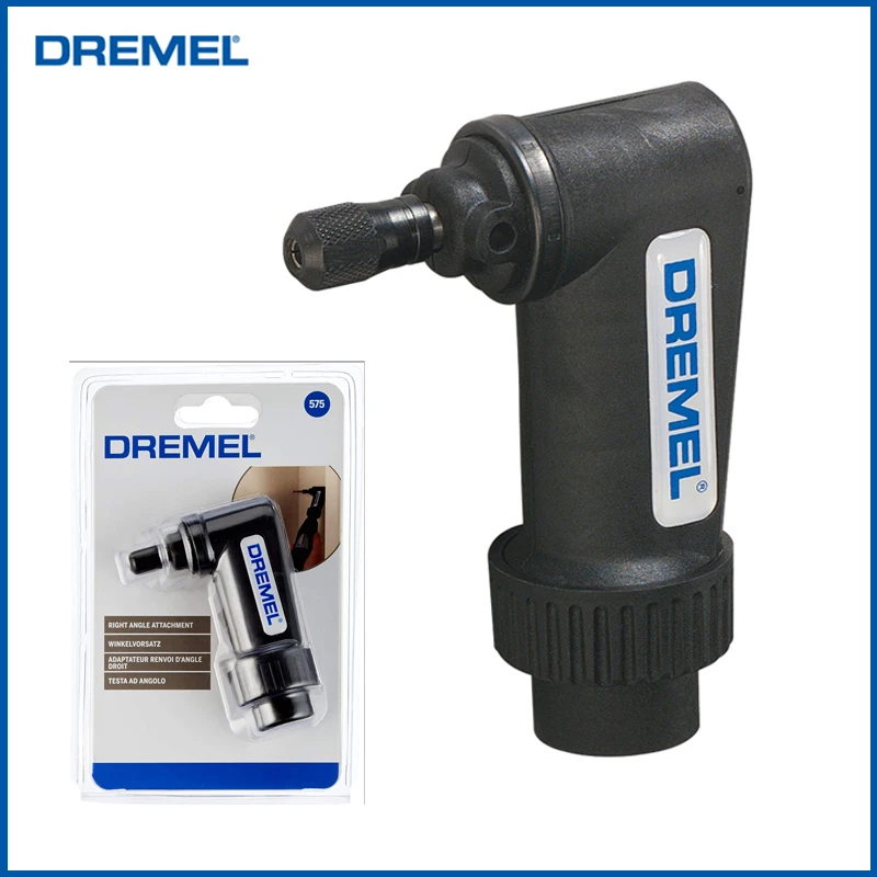Accesorio de ángulo recto Dremel 575, trabajo para modelos de herramientas  Dremel 300, 400, 4000, 3000, 8200, amoladoras eléctricas de Instalación  rápida