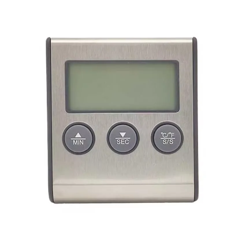 Food Thermometer Kitchen Digital Cooking Meat Temperature for Oven BBQ Grill Timer Function with Probe Heat Meter