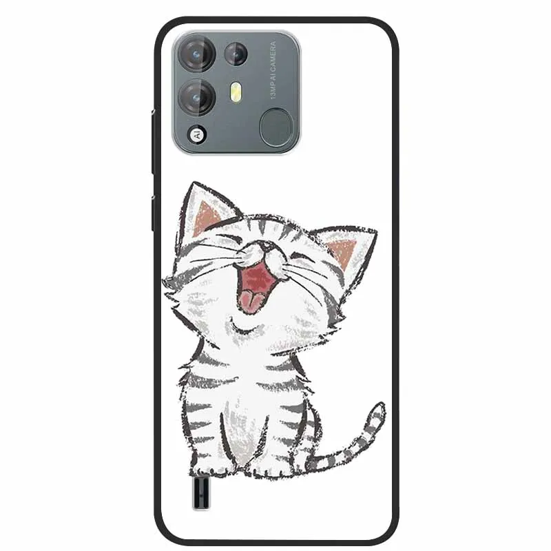 Shockproof Soft Silicone TPU Back Cover - Cute Design s