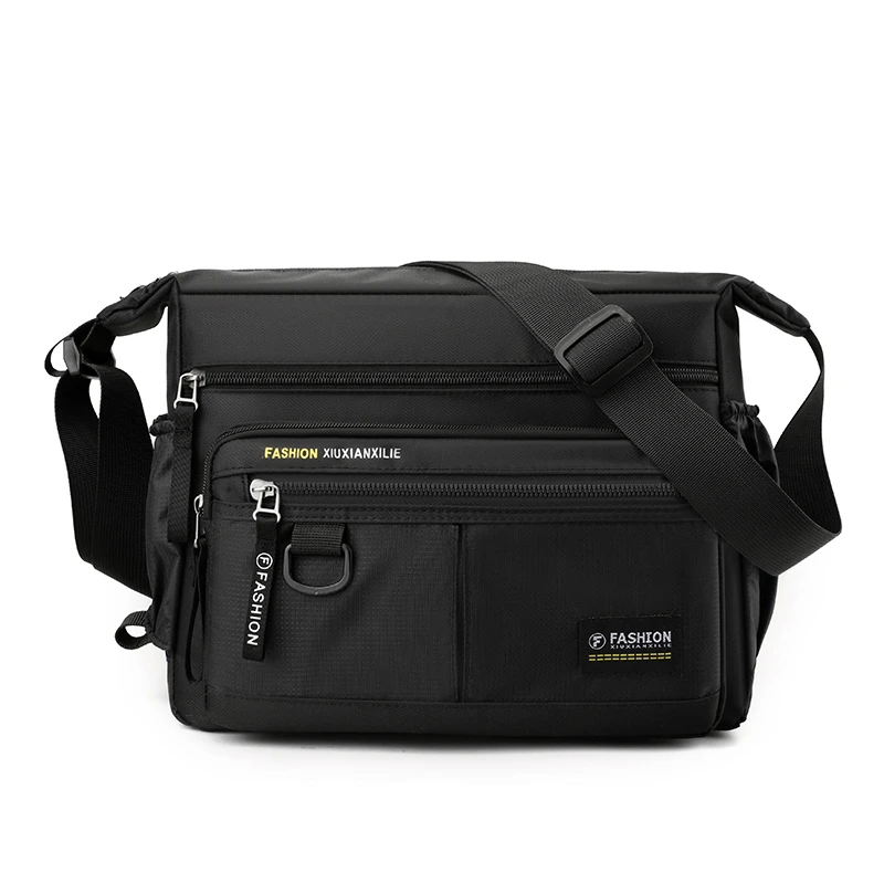 NewLargeCapacityMensShoulderBagOxfordWaterproofSports