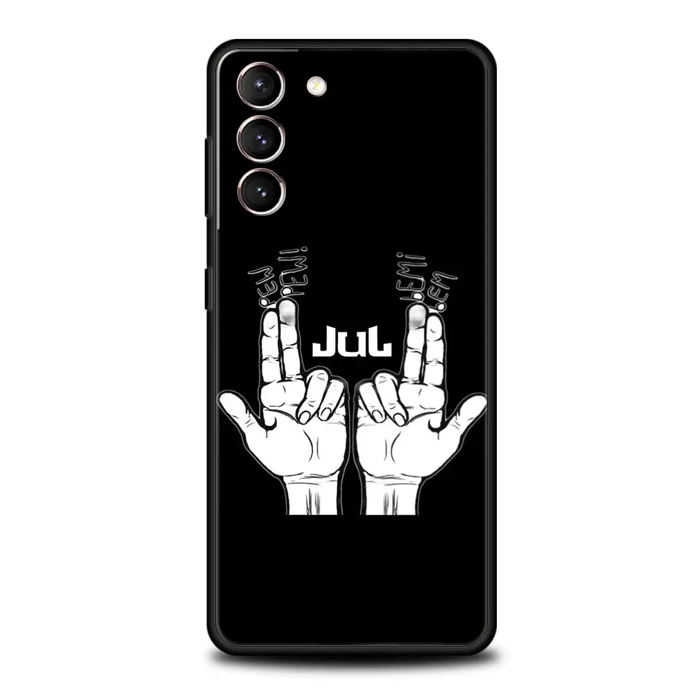 Soft Silicone Phone Case with JuL Rapper Design