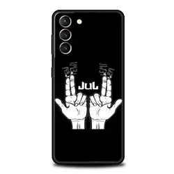 Soft Silicone Phone Case with JuL Rapper Design - Samsung S20 Plus (A1)