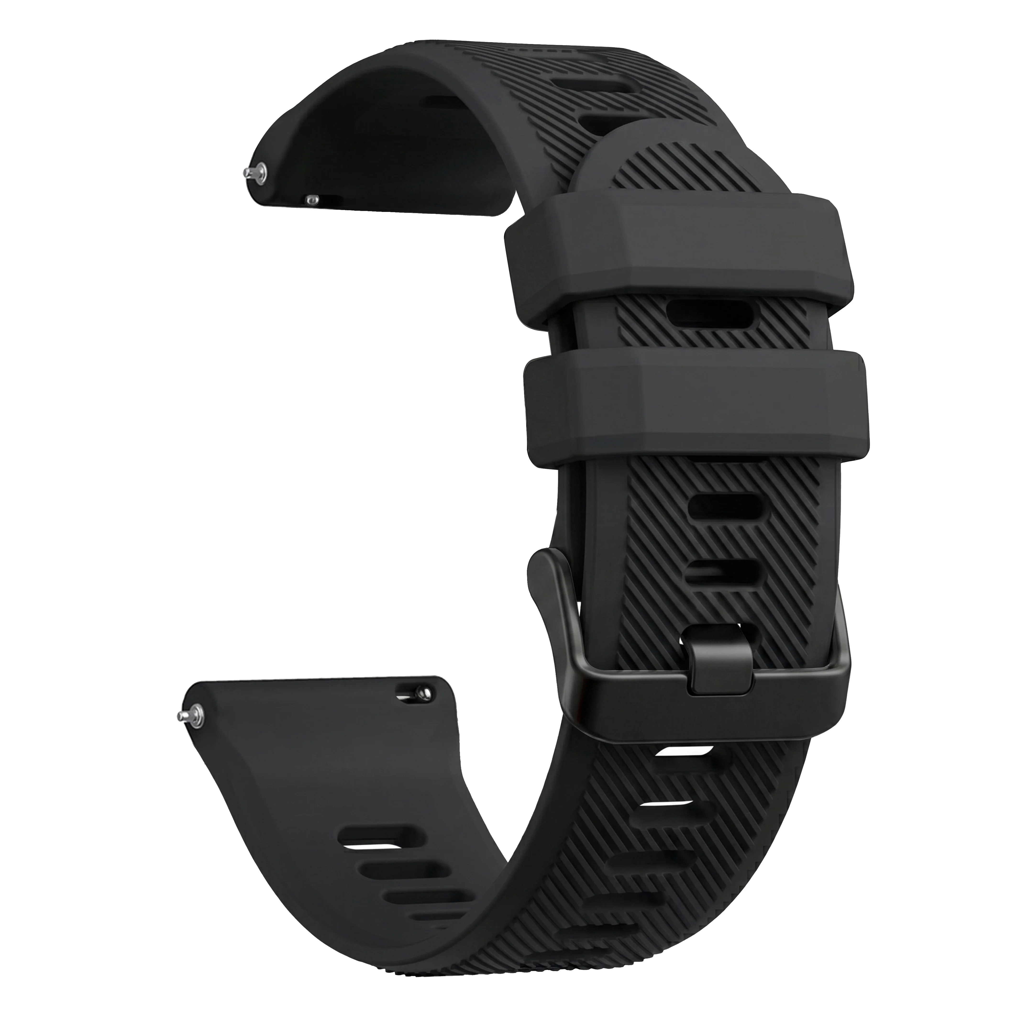 Sport Silicone Replacement Strap - 22mm Watchband Bracelet Accessory