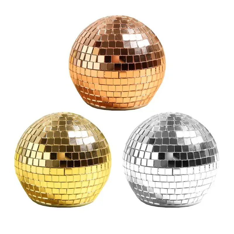 

Disco Ball Shape Beer Catcher Glass Ball Big Party Decorations Bar Dj Lighting Reflection Colorful Mirror Ball Decorations