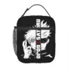 Kaisen Gojo Satoru Insulated Lunch Bags Thermal Lunch Container Anime Portable Lunch Box Tote Food Handbags School 3