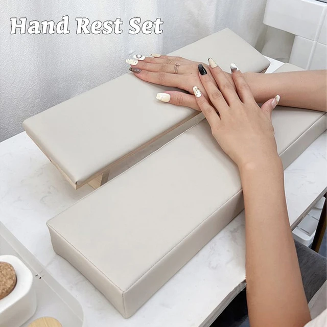 1Pcs Corrosion-Resistant Nail Art Table Mat Salon Practice Cushion Washable  Pad Hand Holder Foldable Hand Rest Manicure Tools - AliExpress