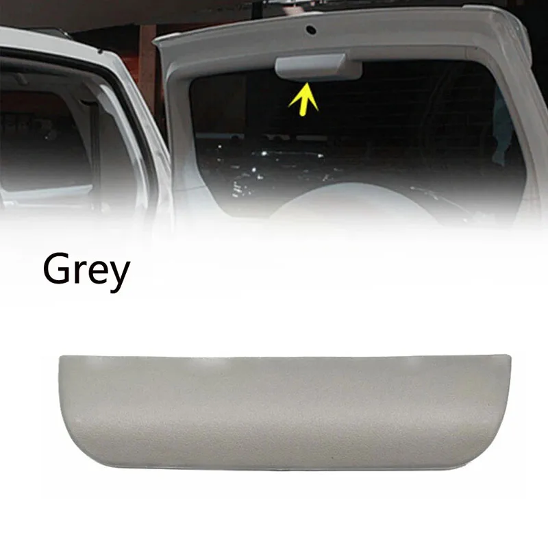 7225A015 미쓰비시 파제로 V93/V97 2008-2019 자동차 브레이크 램프 라이트 커버 캡 하이 브레이크 라이트 커버 플레이트 부품 그레이/베이지