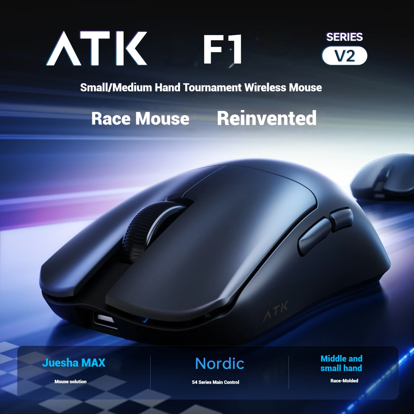 ATK Blazing Sky F1 V2 Ultimate Gaming Mouse Lightweight