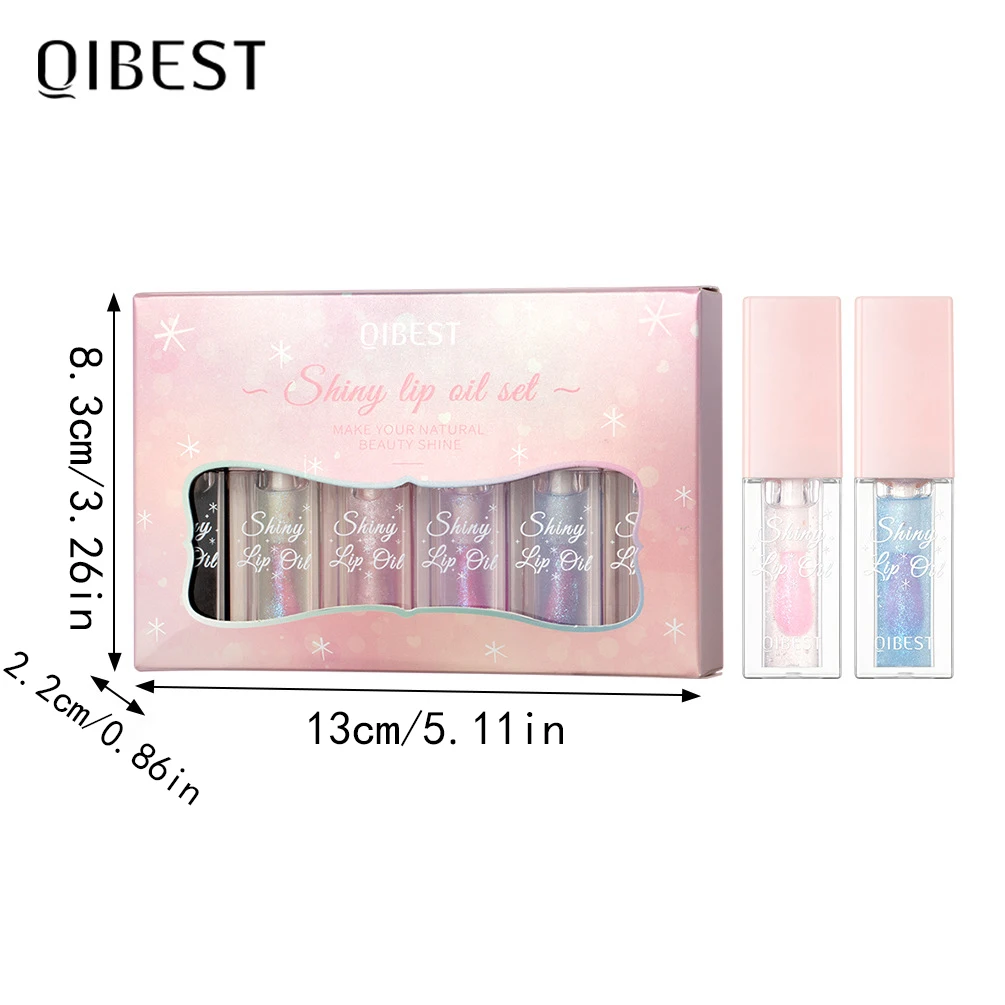 6pcs Liquid Eyeshadow Set - Super Shiny, Metallic & Glitter Finishes in White, Pink, Nude, Golden - Brightening Eye Makeup Stick 5