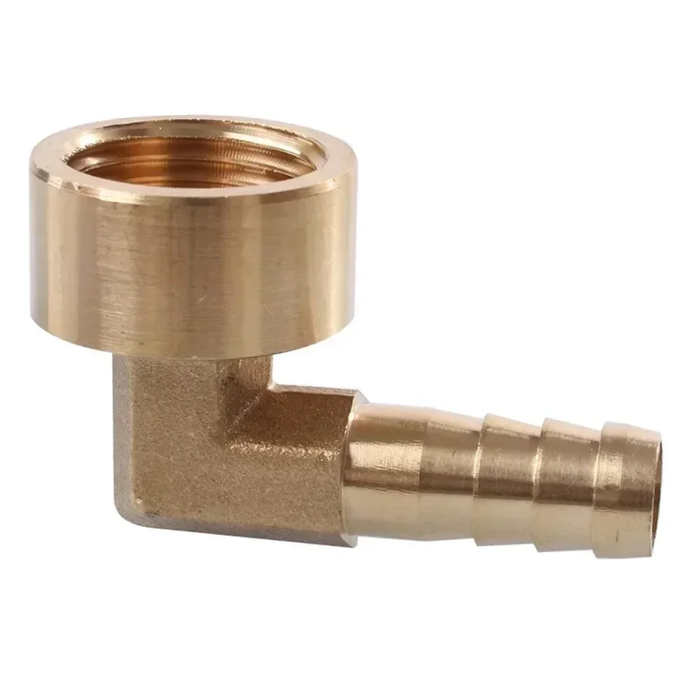 BSP Male Female Hose Barb Nipple Straight/Elbow 90 Degree Brass Pipe Fitting Connector 1/8"-1" 3-50mm