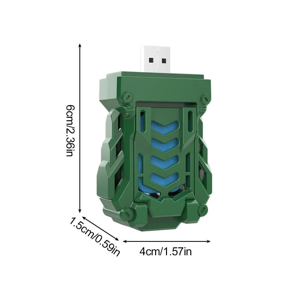 USB Rechargeable Mosquito Repellent Electric Repeller Portable Outdoor Hiking Camping Mosquito Repellent Wireless Exterminator
