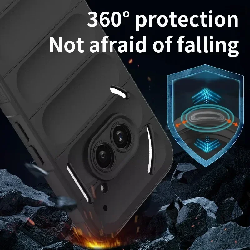Soft Silicone Anti-Fall Shockproof Protection Case Cover