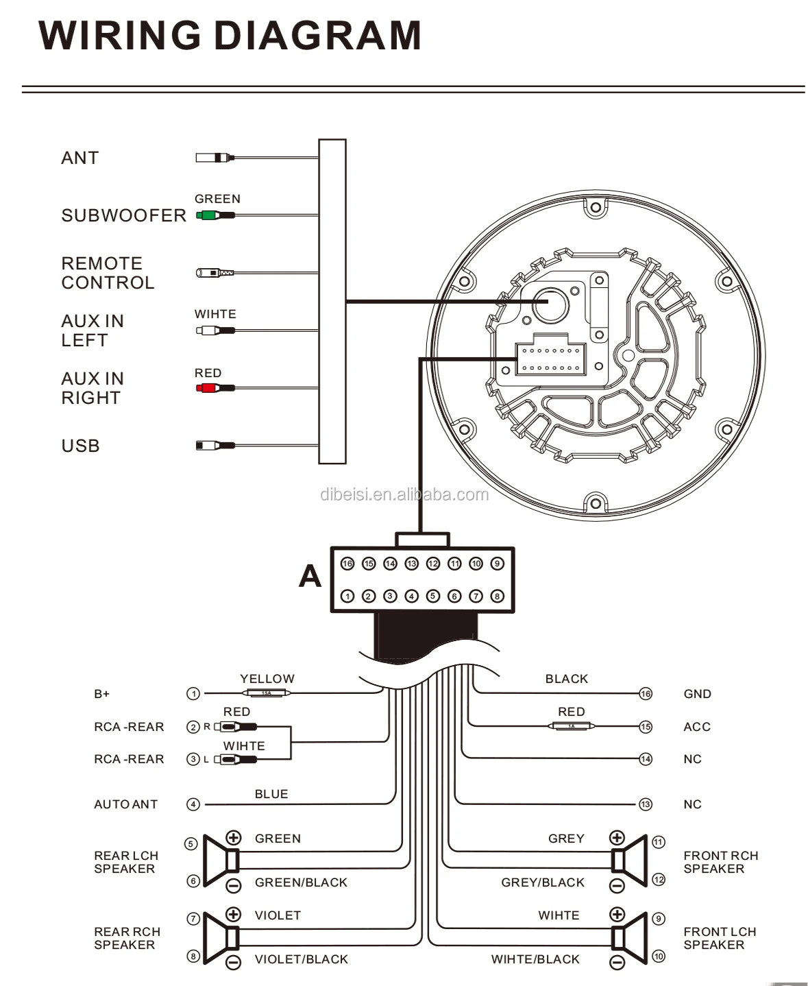 Autoradio Stéréo Bluetooth Étanche pour Moto, Bateau, Voiture, Lecteur MP3,  Système de Son existent, Récepteur FM AM pour SPA, UTV, RL - AliExpress