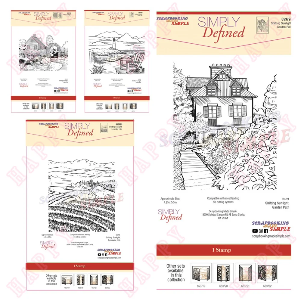 

2022 New Clear Stamps Diy Paper Craft Make Greeting Card Scrapbook Diary Decoration Embossing Template A Beautiful Farmyard