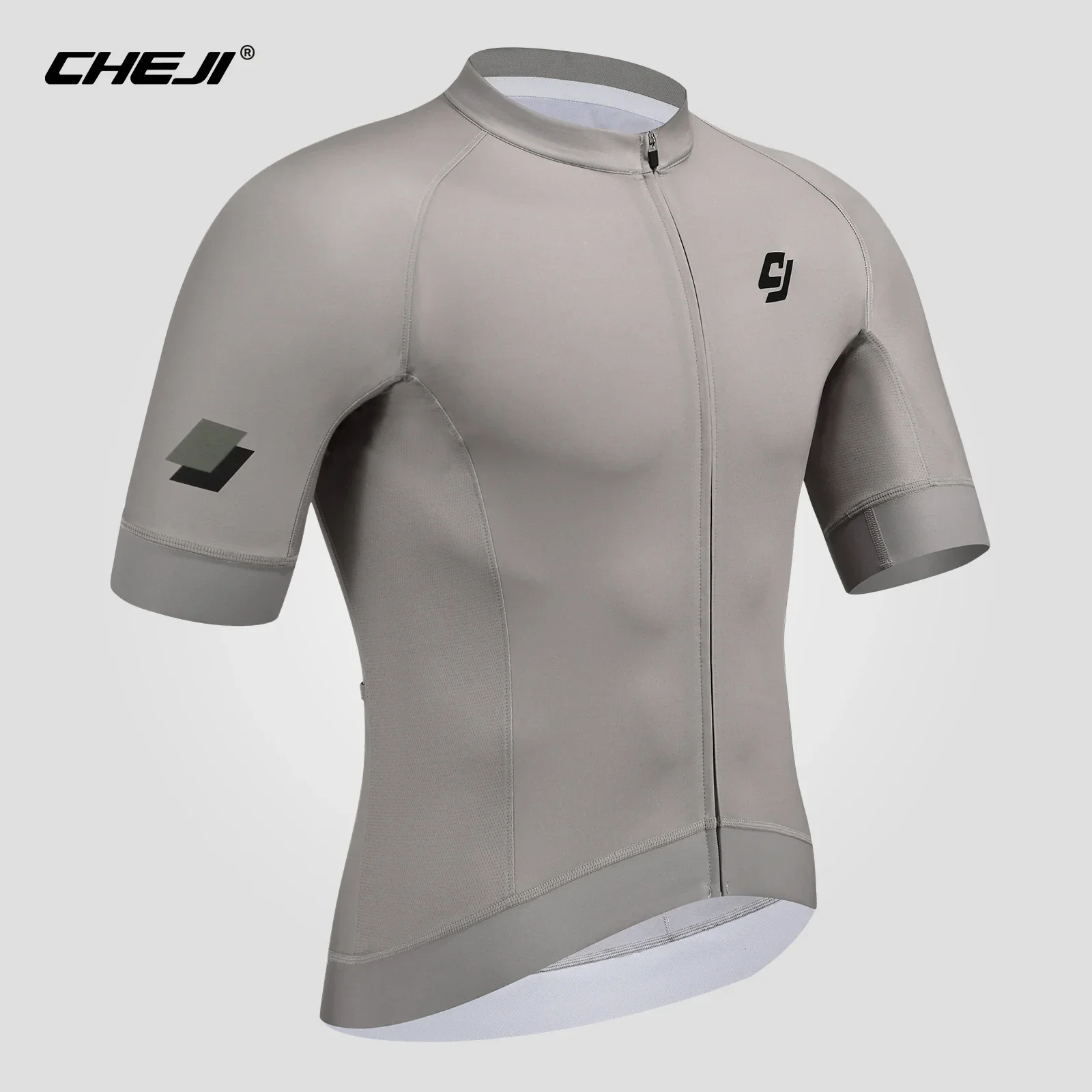 Cheji Men's Cycling Jersey Bike Short Sleeve Cycling Jersey Top for Men 3