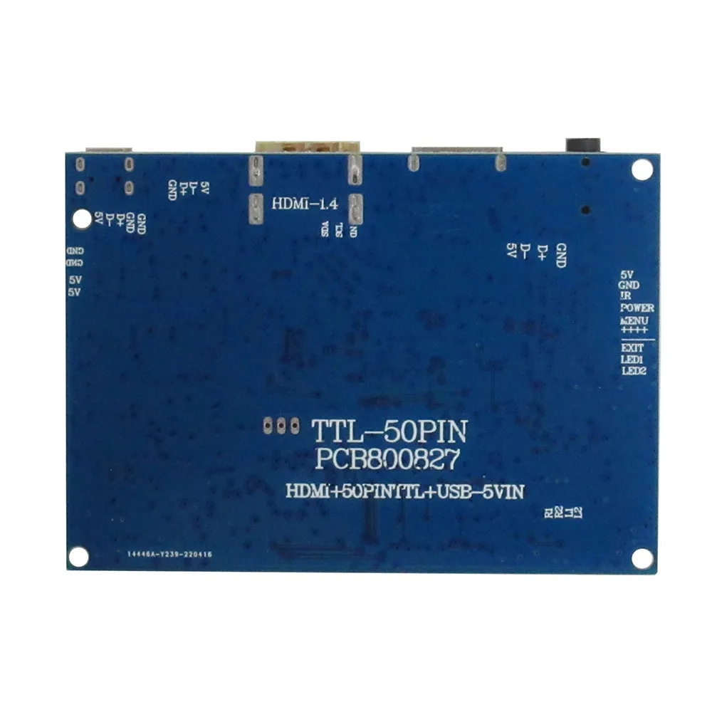 Polegada Portátil Multiuso u Disco Hdmi Áudio Tela Lcd Driver Placa de Controle Faça Você Mesmo Lattepanda Raspberry pi Monitor do Computador 7 - Imagem 4