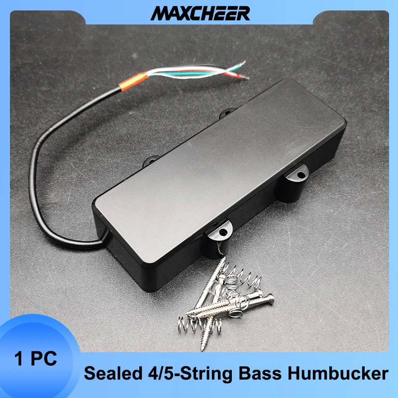 Sealed Style 4/5string Bass Guitar Pickup Double Coil Humbucker Pickup