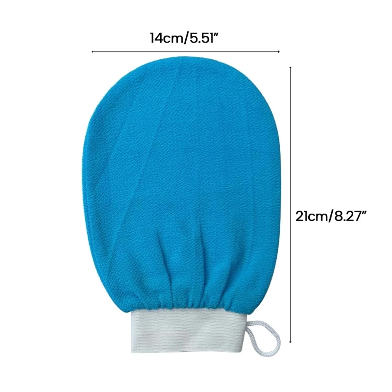 Exfoliating Shower Scrubber Bath Glove Moroccan Kessa Scrub Wash Mitt