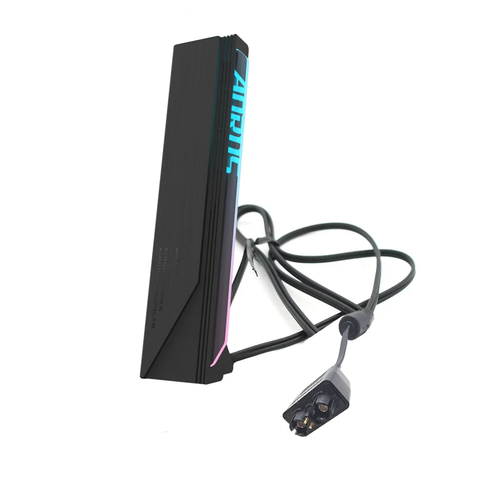 X870E Z890 XTREME AI TOP 마더보드용 ARGB Contral 기능이 있는 새로운 오리지널 Wi-Fi 7 EZ-Plug 지향성 초고이득 안테나