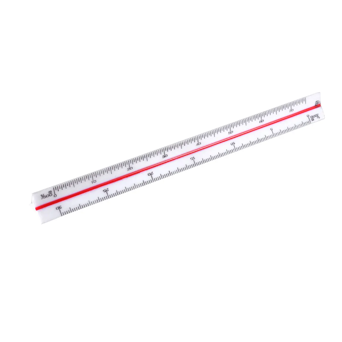 Triangle Ruler 15cm Plastic Drafting 1:100-1:600