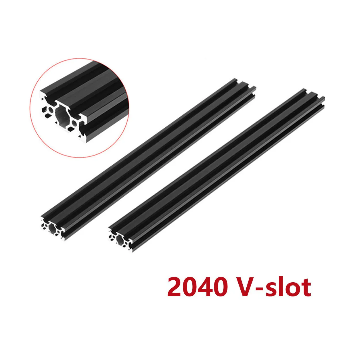 3030 T-Slot Aluminum Extrusion Profile 250-2000mm For CNC 3D Printer EU  Standard