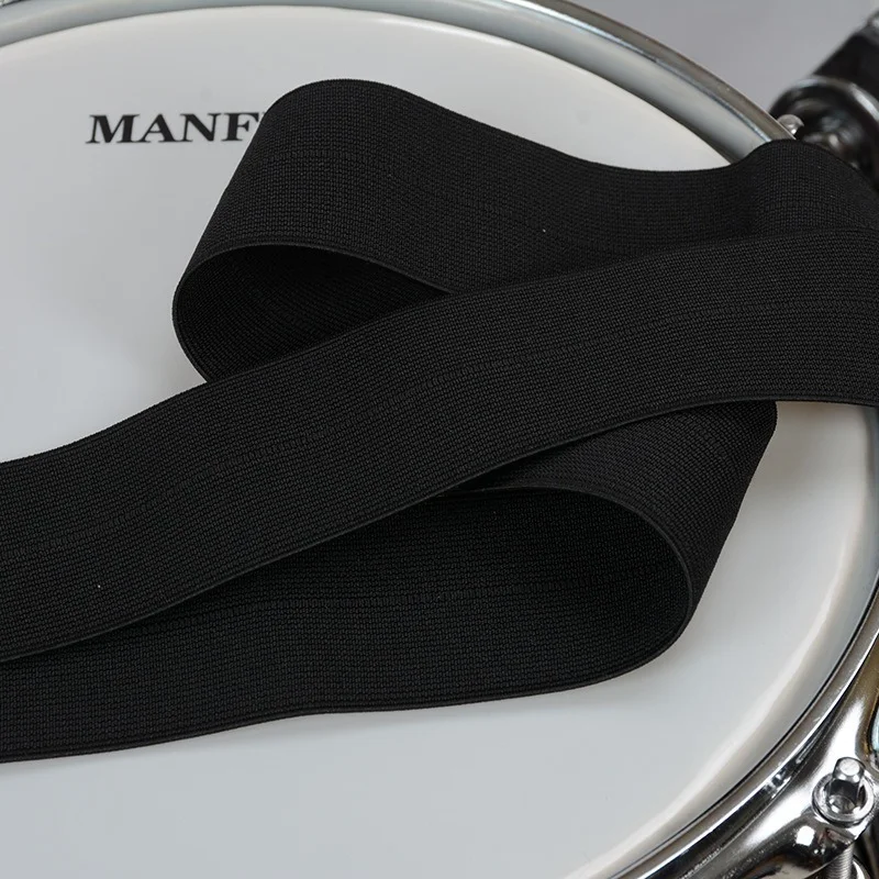 1 Pcs Elastic Belt Dampener For Drumming Practice Pad Drum Kit Parts drum dampeners drum percussion accessories drum accessories drum mute sleeve
