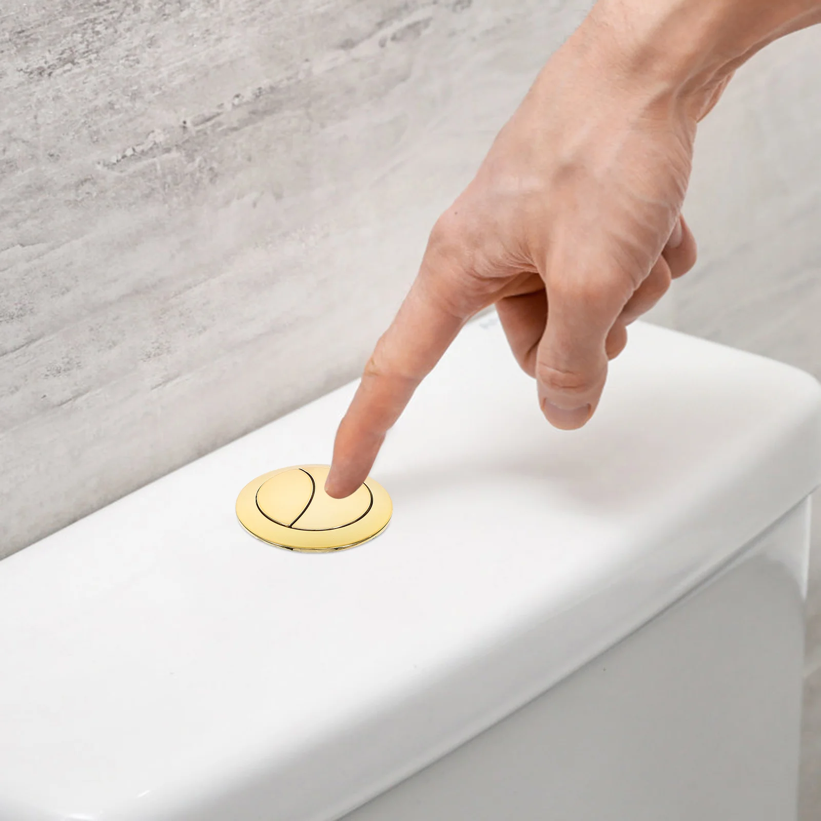 Toilet Flush Button 2 Pcs