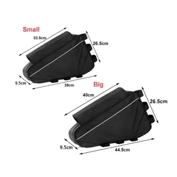 Borsa per batteria per bicicletta elettrica, 36V, 48V, 60V, 72V, E-bike, borse triangolari per scatola nera per bicicletta