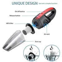 Portable Car Wireless Vacuum Cleaner Powerful Suction Rechargeable Handheld Vacuum Cleaner Quick Charge for Car Home Pet Hair 6