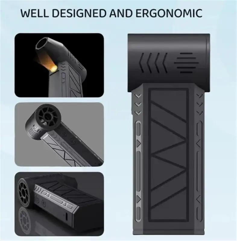 130000RPM Brushless Motor Air Blower Turbo Jet Fan Portable Cordless Air Duster Car Dryer Outdoor Leaf Blower Cleaning Tool Gift - Image 3