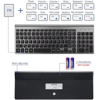 French AZERTY Layout Wireless Keyboard Mouse 2.4G Ultra-Thin Energy Saving Keyboard Silent Ergonomic Keyboard for PC Computer - Image 3