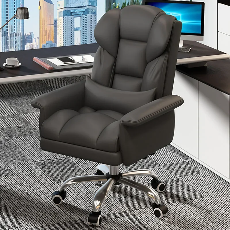 

Aesthetic Ergonomic Office Chair Glides Swivel Comfortable Wheels Office Chair Luxury Nordic Cadeira De Office Furniture