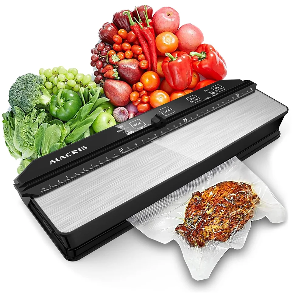 Alacris Dual Pump Food Vacuum Sealer 5 Mode Automatic Food Packing