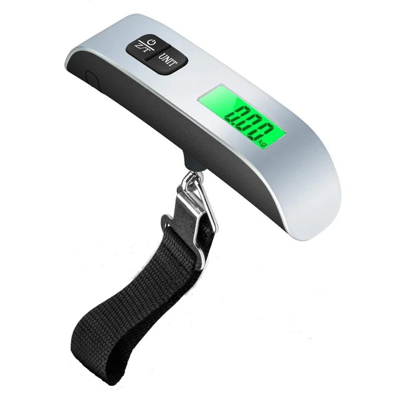 QLAB Digital Weighing Steelyard Mini Luggage Scale For Fishing Travel Suitcase