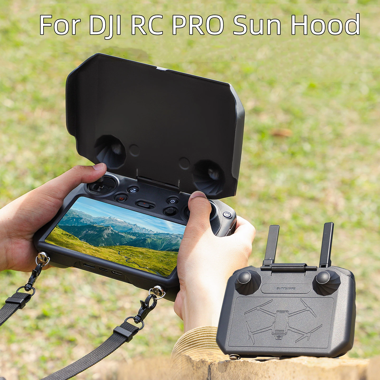 RC 2 Sun Shade for DJI Mavic Air 3 / Mini 3 Pro Screen Remote Controllder  Sun Hood Protection Drone Accessories - AliExpress