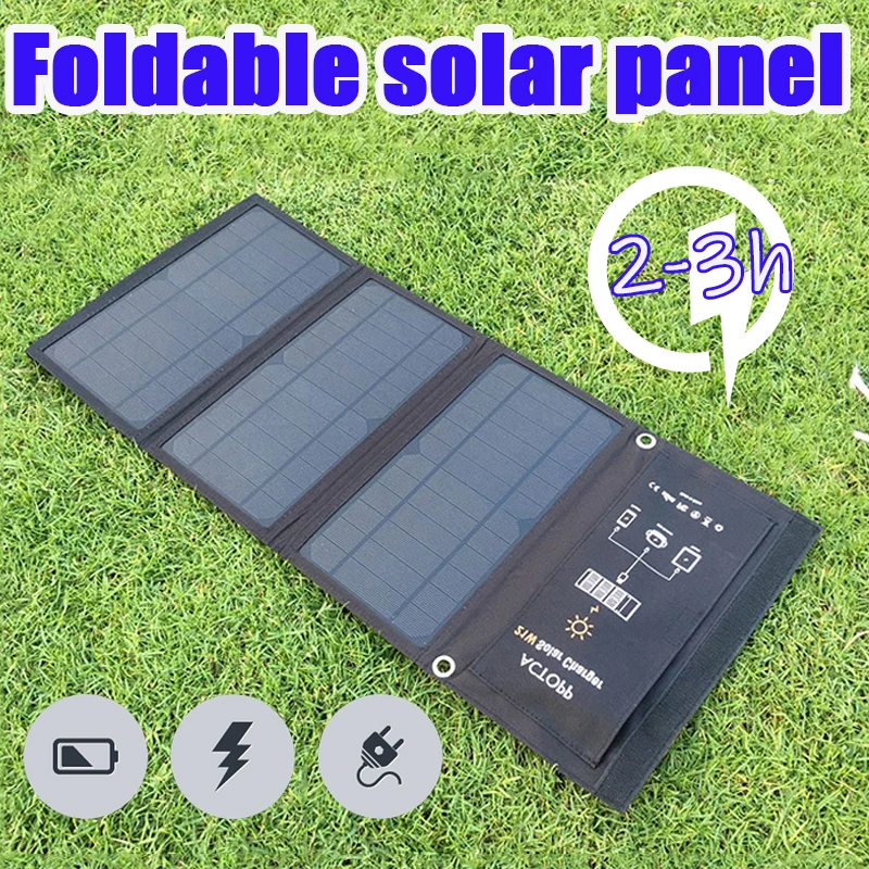 Portable Solar Chargers Camping Survival Solar Battery Charger