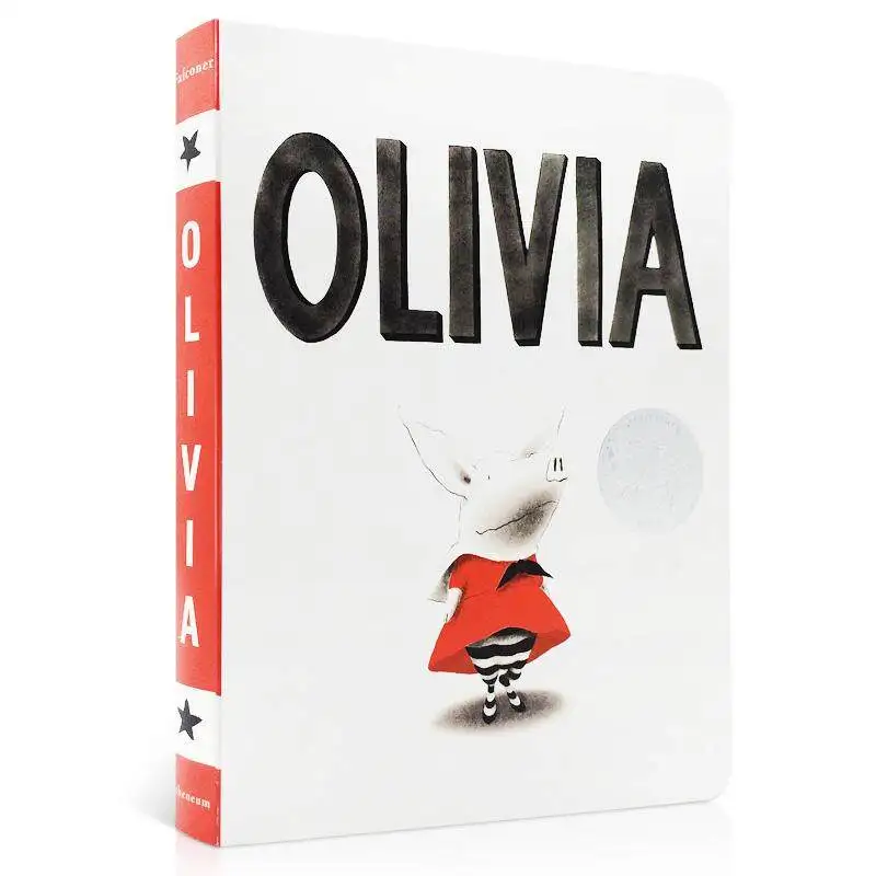 

Milu Original English Gift Audio Olivia Picture Book Caldecott Medal Board Scholastic