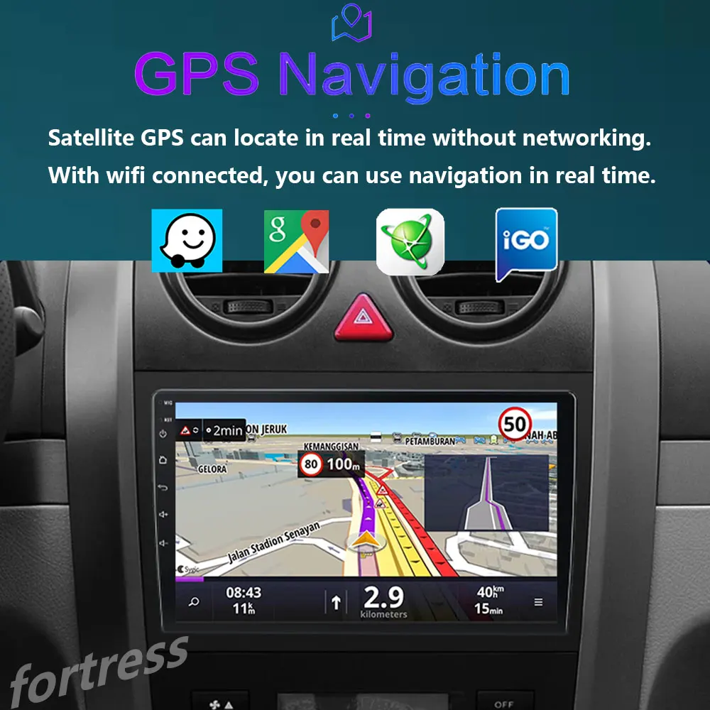 2Din ڵ , ȵ̵ 13 ī÷, Ƽ̵ ׷ ÷̾, GPS ׺̼, Haval Hover Great Wall H5 H3 2011-2016