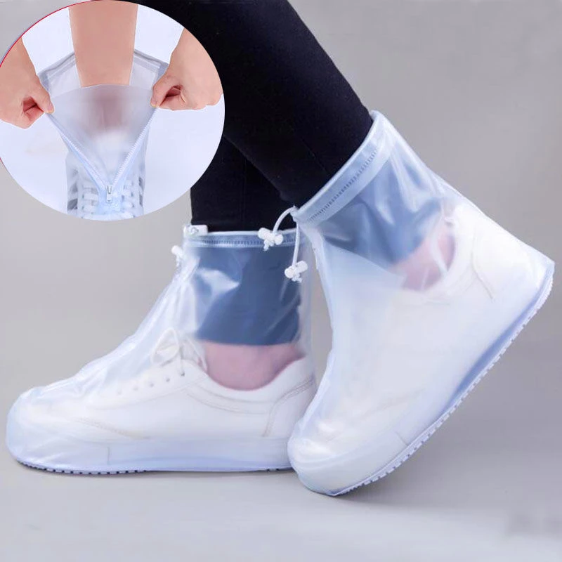 

LIULIU silicone waterproof shoe cover neutral shoe protector rain boots indoor and outdoor rainy days reusable quality non-slip