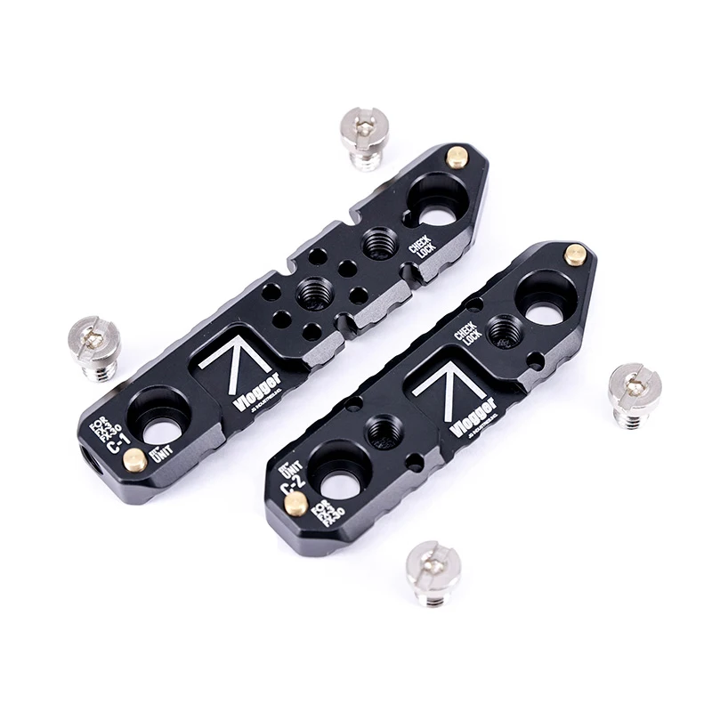 Dslr Camera Rig Mini Quick Release Nato Rail 89Mm Per Sony Fx30 / Fx3 Cold Shoe 74Mm Nato Rail Accessori