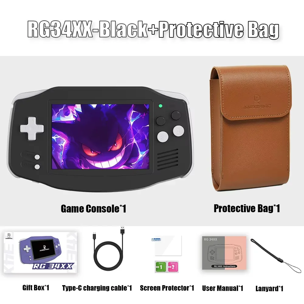 anbernic rg 34xxハンドヘルドゲームコンソール ANBERNIC RG 34XX